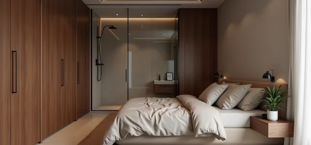 Nos conseils pour aménager une suite parentale de 15m2 avec salle de bain moderne Nos conseils pour aménager une suite parentale de 15m2 avec salle de bain moderne